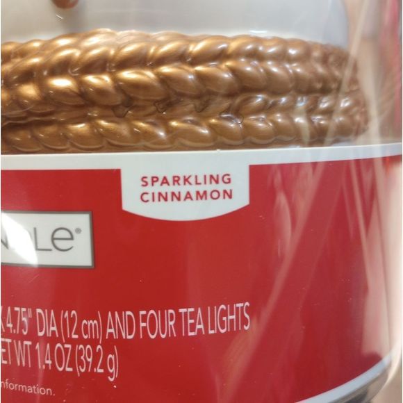 NEW Yankee Candle Luminary Holiday Snowman Tea Light Holder and 4 tea li… - Picture 9 of 10